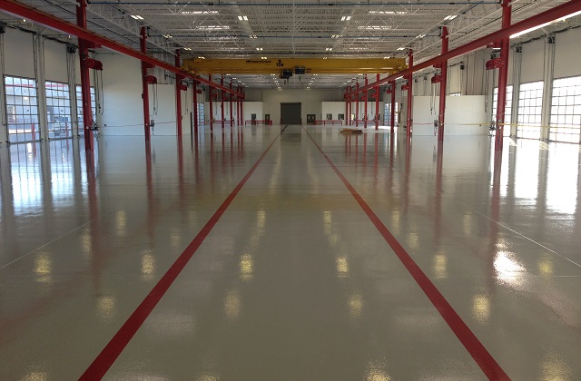  Poured  Flooring for Car Dealerships Auto Repair Shops 