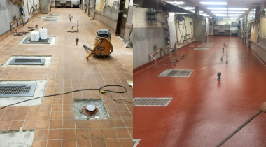 Installing Epoxy Flooring Over Existing Materials